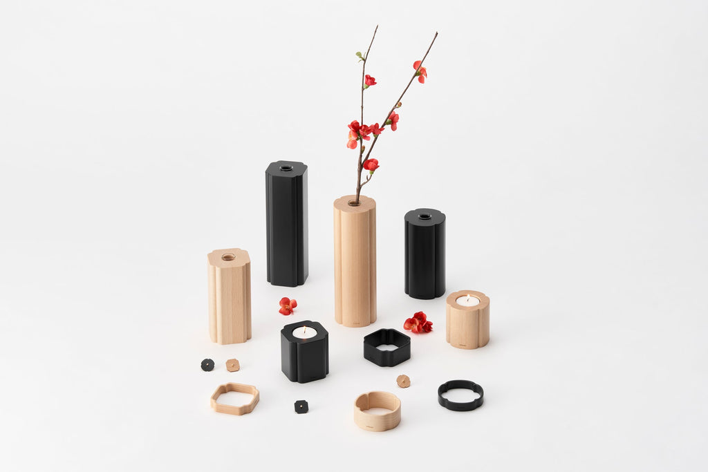 新シリーズ Mokko（木瓜）発売開始｜木製フラワーベース、一輪挿し