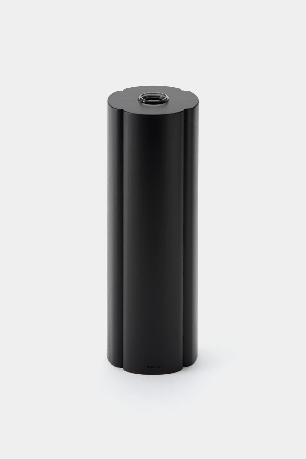 Mokko｜Flower vase L ブラック｜木瓜（もっこう）｜木製フラワー