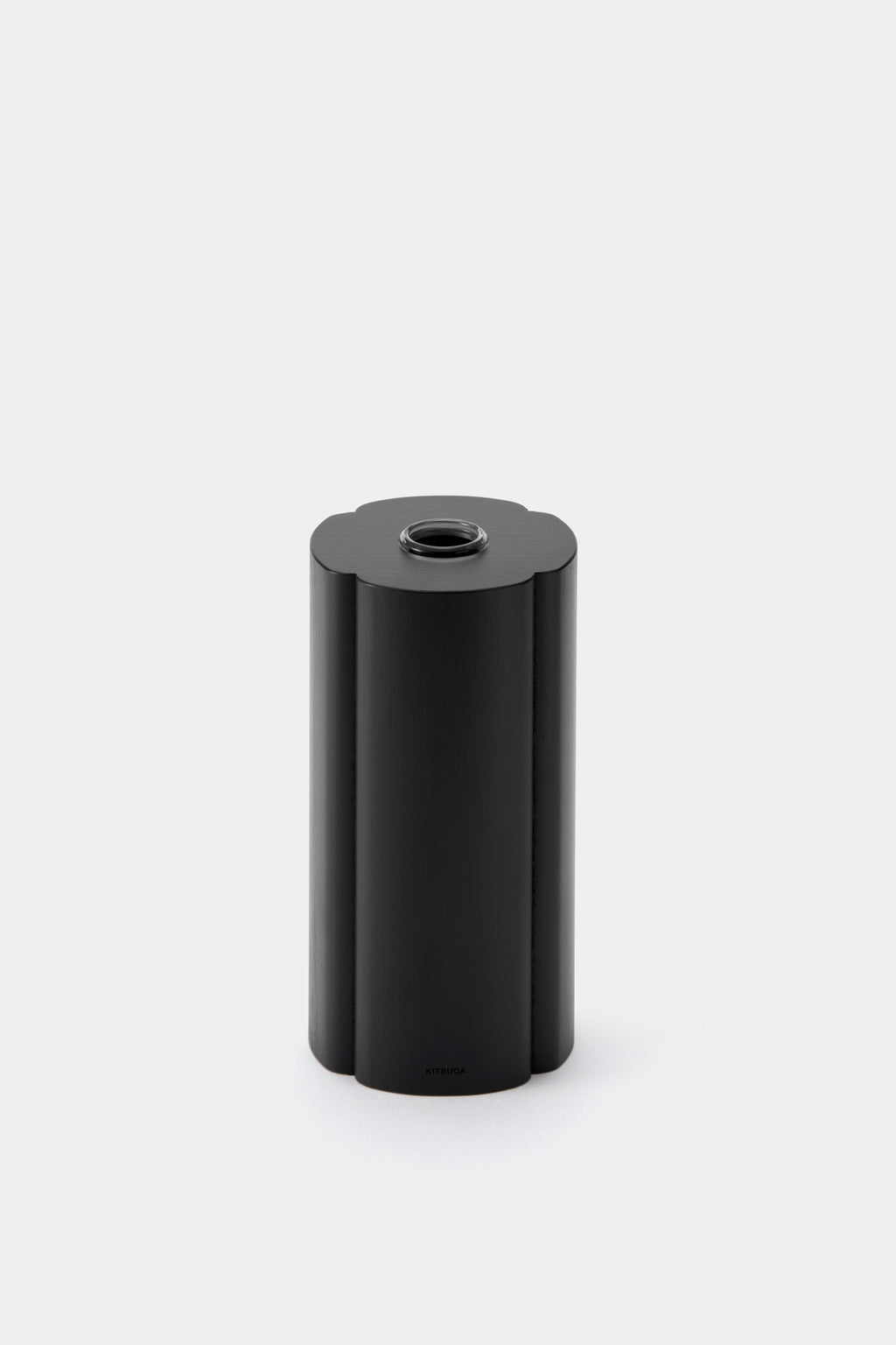 Mokko｜Flower vase M ブラック｜木瓜（もっこう）｜木製フラワー