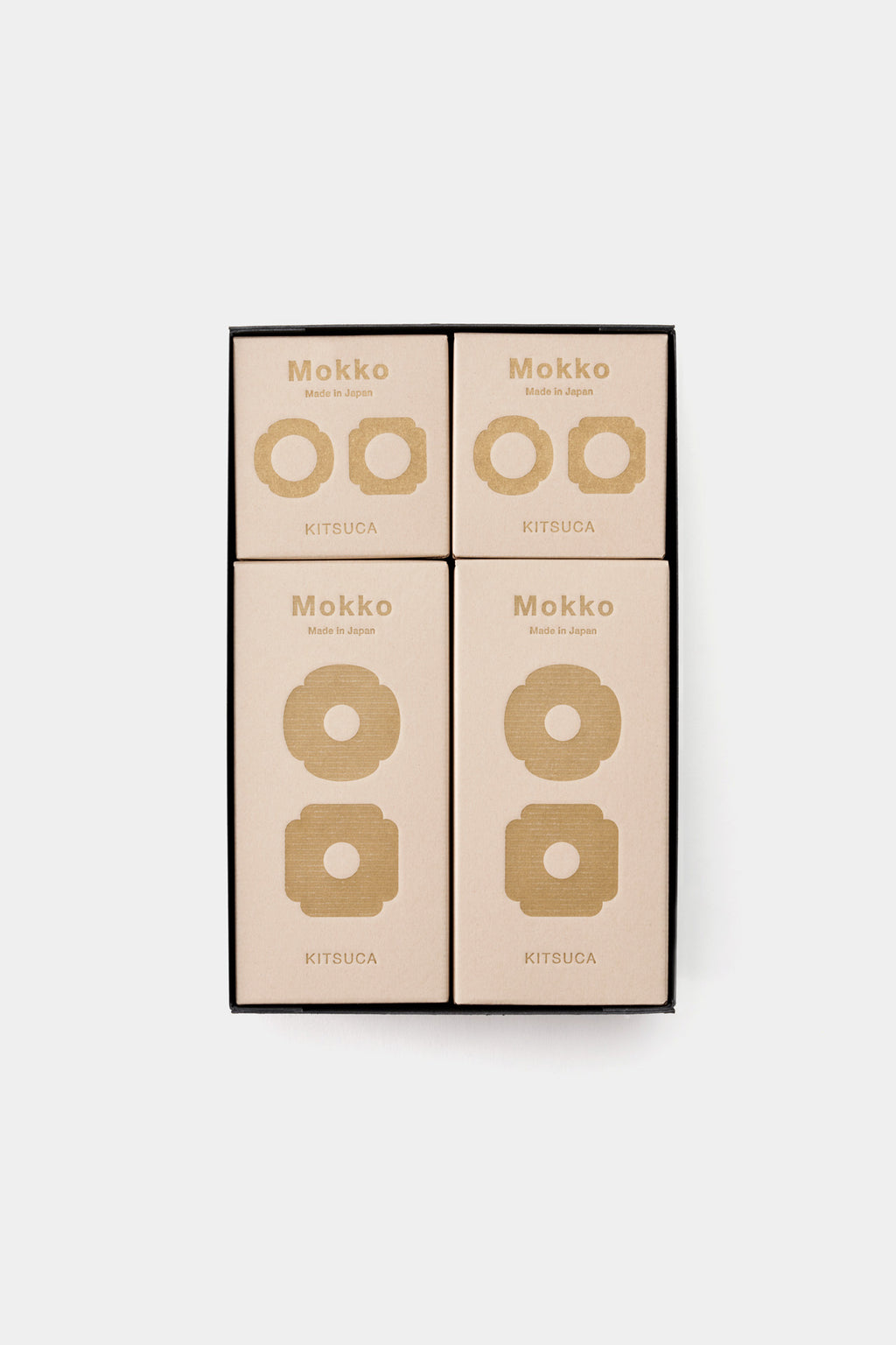 Mokko｜Gift set 4pc｜木瓜｜ギフトセット｜木製フラワーベース