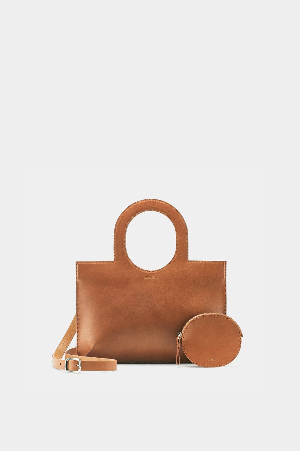Outline bags mini | Oval（楕円）Brown