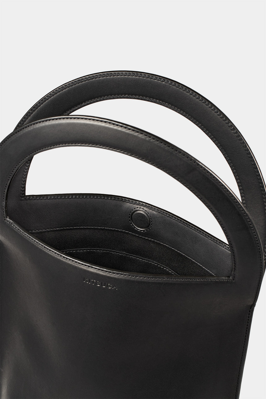 Outline bags | Semicircle（半円）Black