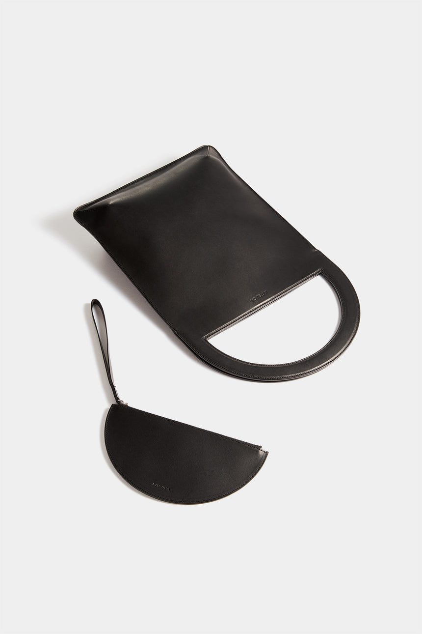 Outline bags | Semicircle（半円）Black