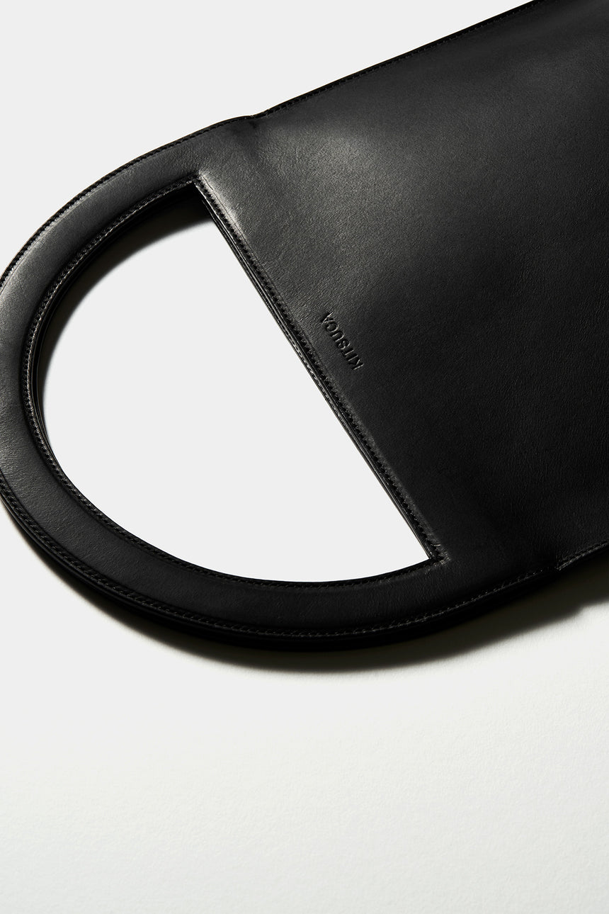 Outline bags | Semicircle（半円）Black